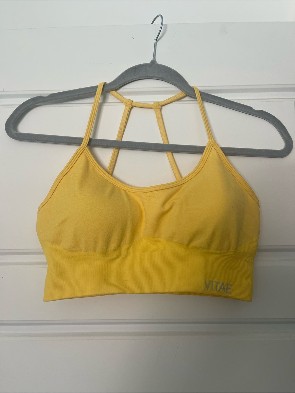 Vitae Apparel Yellow Sports Bra